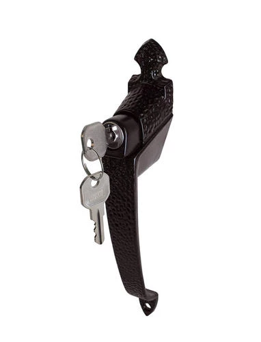 Prime-Line® 1-3/4" Hole Center Black Colonial Keyed Push Button Storm Door Latch Assembly 1 Prime-Line® 1-3/4" Hole Center Black Colonial Keyed Push Button Storm Door Latch Assembly