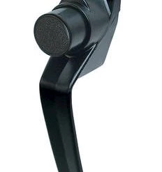 Prime-Line® 1-1/2" Hole Center Black Aluminum Push Button Storm Door Latch Assembly