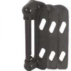 Prime-Line® 1-1/8" Hole Center Adjustable Black Aluminum Strike Plate With 2 Shims