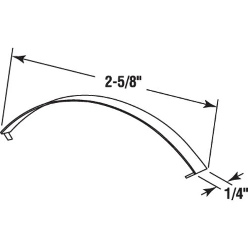 Prime-Line® 2-5/8" Steel Screen Flat Tension Springs - 25-Pack 2 Prime-Line® 2-5/8" Steel Screen Flat Tension Springs - 25-Pack - Image 2