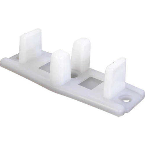 Prime-Line® 2-7/8" Adjustable Plastic Bypass Door Bottom Guides - 2 Pack 1 Prime-Line® 2-7/8" Adjustable Plastic Bypass Door Bottom Guides - 2 Pack