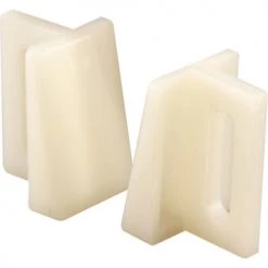 Prime-Line® Universal Fit Plastic Pocket Door Bottom Guides - 2 Pack