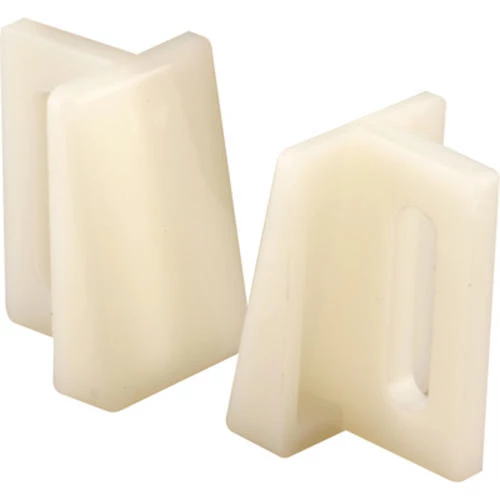 Prime-Line® Universal Fit Plastic Pocket Door Bottom Guides - 2 Pack 1 Prime-Line® Universal Fit Plastic Pocket Door Bottom Guides - 2 Pack