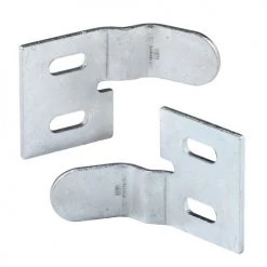 Prime-Line® 9/16" Hole Center Zinc-Plated Steel Bifold Door Surface Aligner Set