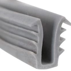 Prime-Line® 200' X 0.18" Gray Vinyl Glass Glazing Channel