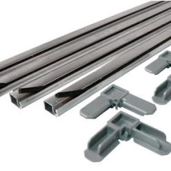 Prime-Line® 3/4" X 7/16" X 3' Mill Finish Aluminum Screen Frame Kit