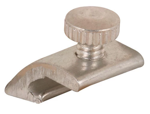 Prime-Line® 1/2" X 3/4" Mill Aluminum Storm And Screen Panel Clips - 8-Pack 1 Prime-Line® 1/2" X 3/4" Mill Aluminum Storm And Screen Panel Clips - 8-Pack