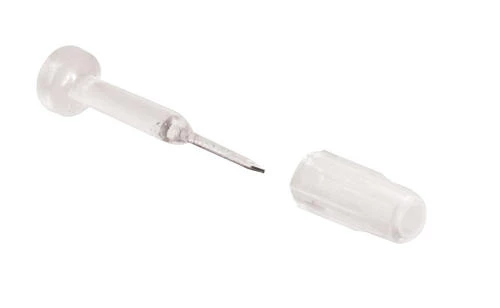 Prime-Line® 1-1/8" Steel Window Grid Retainer Pins And Clear Plastic Bushing Cups - 6-Pack 1 Prime-Line® 1-1/8" Steel Window Grid Retainer Pins And Clear Plastic Bushing Cups - 6-Pack