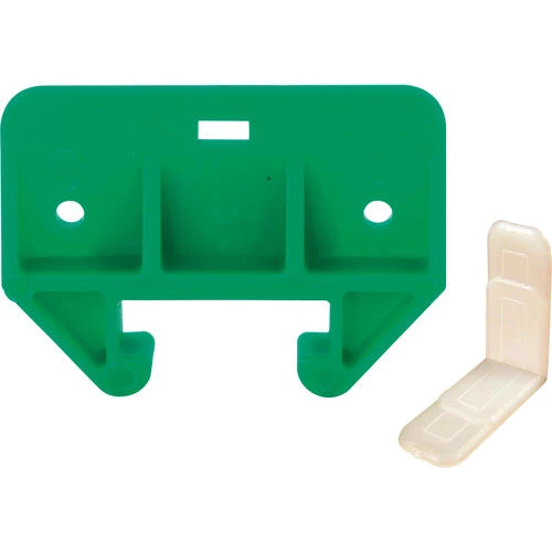 Prime-Line 1-1/8" Green Polyethylene Drawer Track Guide Kit 1 Prime-Line 1-1/8" Green Polyethylene Drawer Track Guide Kit