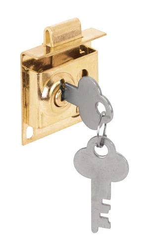 Prime-Line® Brass-Plated Steel Mailbox Lock With 5/16" Bolt Throw 1 Prime-Line® Brass-Plated Steel Mailbox Lock With 5/16" Bolt Throw