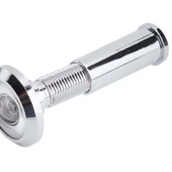 Prime-Line® 9/16" Bore 180° Chrome-Plated Brass Door Viewer