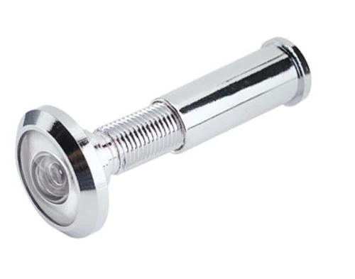 Prime-Line® 9/16" Bore 180° Chrome-Plated Brass Door Viewer 1 Prime-Line® 9/16" Bore 180° Chrome-Plated Brass Door Viewer