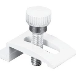 Prime-Line® 8-Pack 1/4" Offset Storm Door White Aluminum Panel Clips