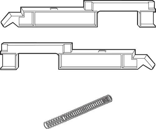 Prime-Line® Die Cast Slide Bolt And Spring Sets - 2 Pack 2 Prime-Line® Die Cast Slide Bolt And Spring Sets - 2 Pack - Image 2