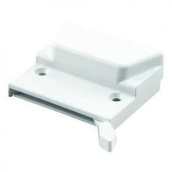 Prime-Line® 2-3/4" White Low Profile Non-handed Casement Window Sash Lock