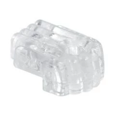 Prime-Line® 1/8" Offset Clear Acrylic Mirror Clips - 6-Pack