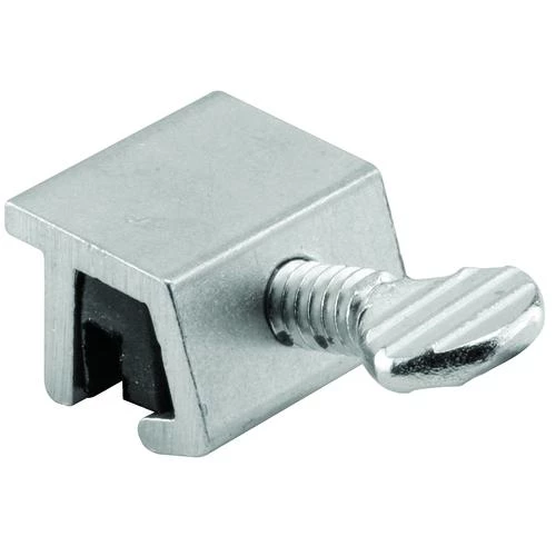 Prime-Line Defender Security® 13/16" Aluminum Economy Sliding Window Lock With Rubber Insert 1 Prime-Line Defender Security® 13/16" Aluminum Economy Sliding Window Lock With Rubber Insert