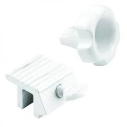Prime-Line® 1/4" White Sliding Window Lock With Wrench