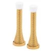 Prime-Line® 3-3/16" Polished Brass Spring Doorstop - 2-Pack
