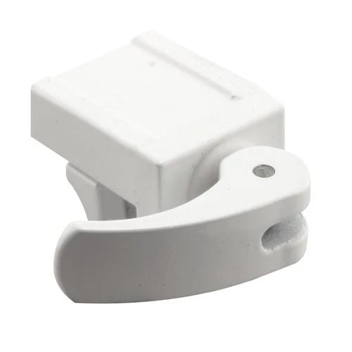 Prime-Line® 1-3/16" White Die Cast Vinyl Window Lock 1 Prime-Line® 1-3/16" White Die Cast Vinyl Window Lock