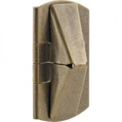 Prime-Line Defender Security® 1"X2" Antique Brass Wood Window Flip Lock